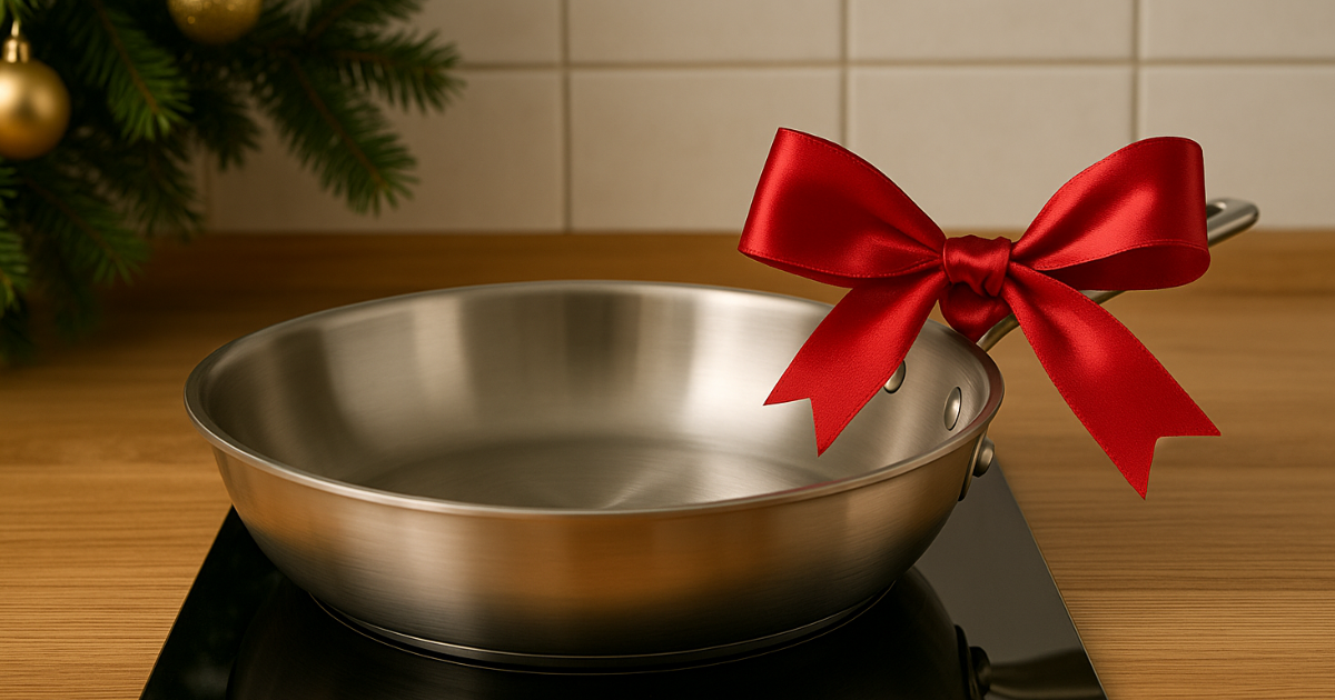La poêle en inox : le cadeau de Noël idéal ?